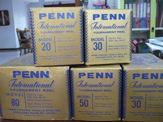 PENN INTERNATIONAL & PENN REELS & OTHER REEL &VINTAGE REEL