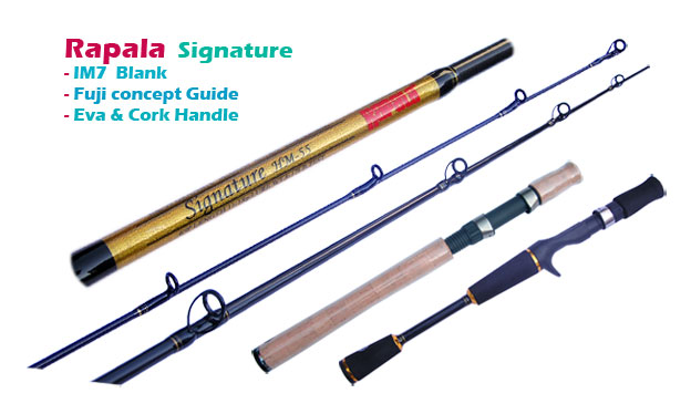 Rapala Signature  ขึ้นชื่อในเรื่องเซนส์ ความเบา  และราคาเบา    :smile: