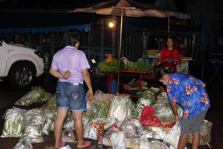 ปายตลาดกานครับ หาเสบียงกันก่อน