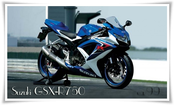 Top speed: 190 miles per hour (306km/h) :umh: :umh: :umh: :umh:

Suzuki GSX - R750 Top speed: 190 