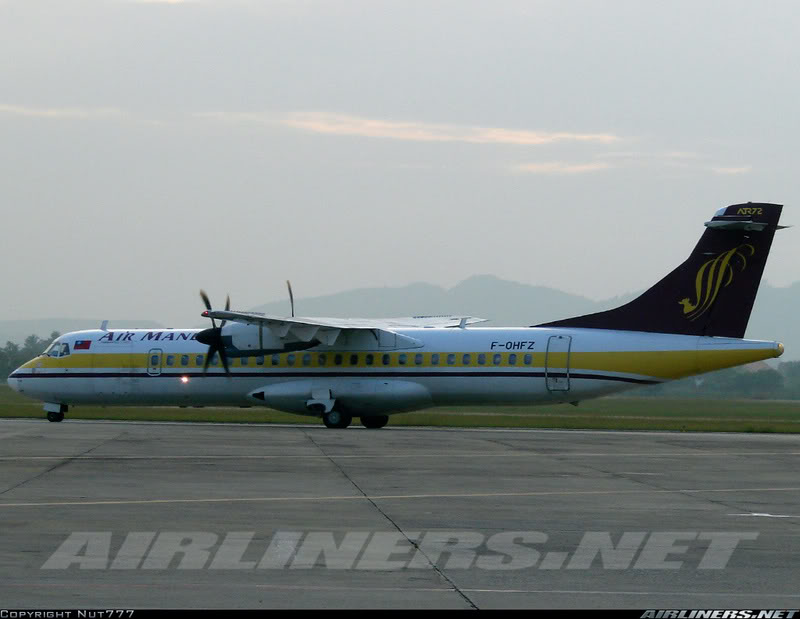 สายการบิน Air Mandalay 
ทะเบียนเครื่องบิน F-OHFZ 
แบบเครื่องบิน ATR ATR-72-212 
เส้นทาง มัณฑะเลย์
