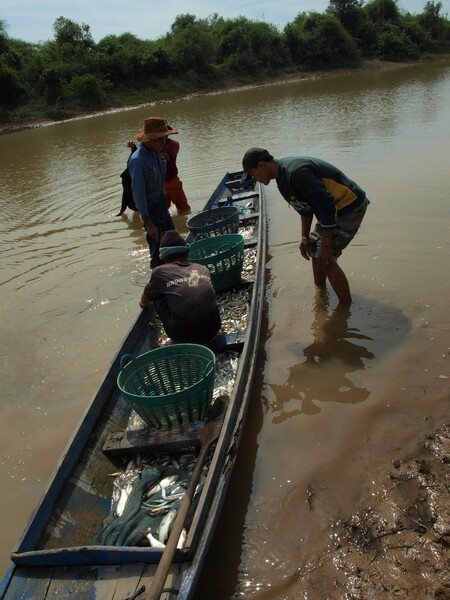 
เรือยังไม่ทั้นจอด...นังอี๊ดลุยน้ำล