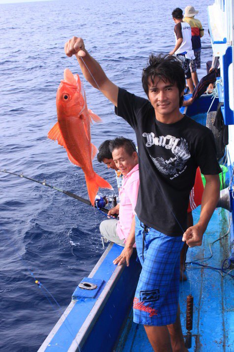 อนันดา หนีกองถ่ายมาตกปลา 5555