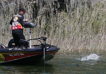 Kevin Vandam กับปลาอีกตัว เขาใช้เทคนิคเปลี