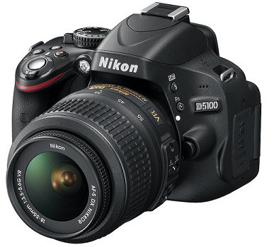 [b]4. Nikon D5100:[/b]

 
Nikon D5100 is a 16.2MP CMOS Digital SLR Camera and has a 18-55mm f/3.5