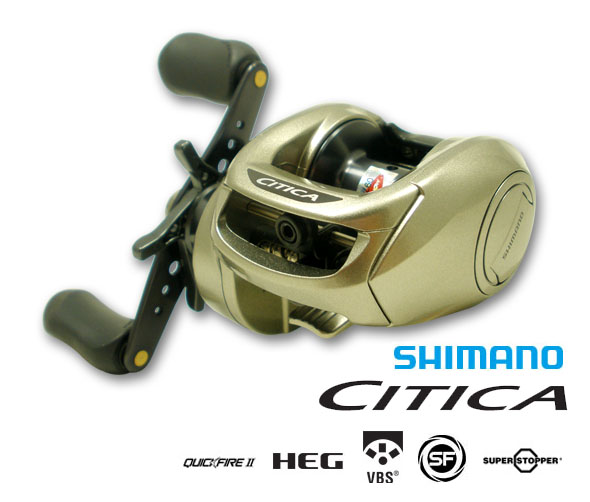 CITICA  ( Made in Japan )3,600 บ.
        รอกหยดน้ำ Shimano รุ่น CITICA เป็นรอกหยดน้ำคุณภาพสูงที่ผล