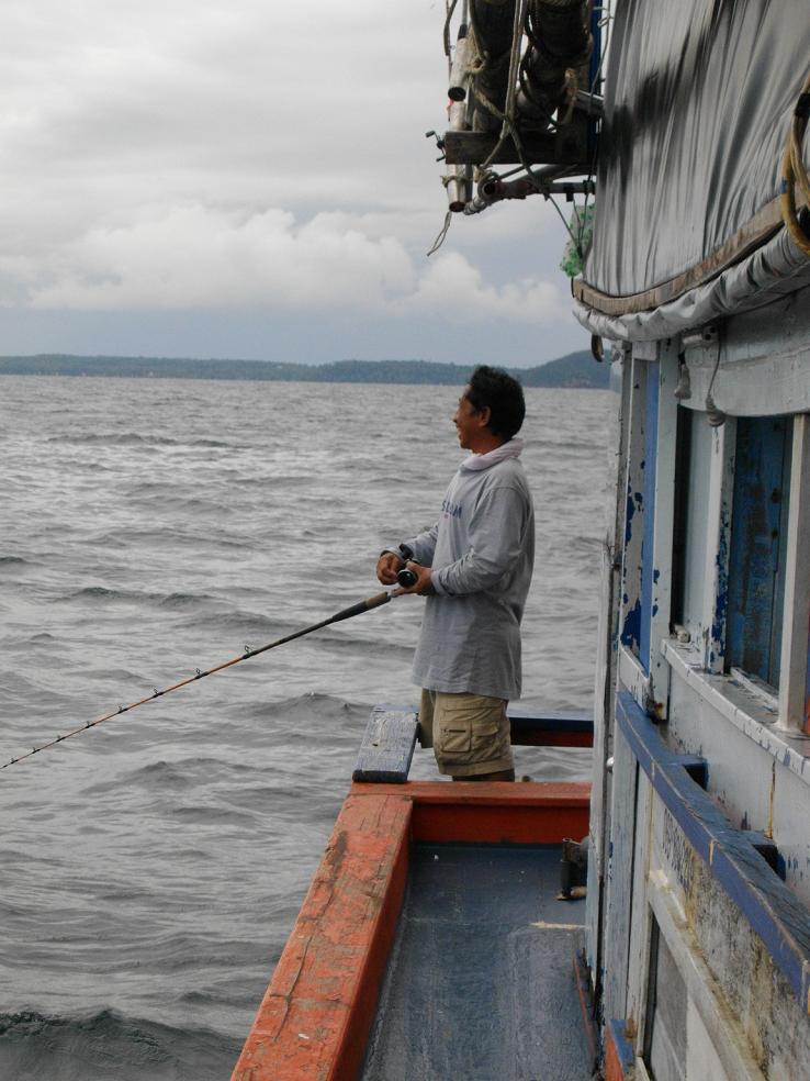 ปล่อยโฟรม ...คนเดียวท้ายเรือ อย่างหมั้นใจ 