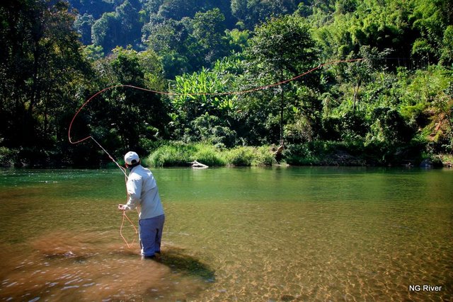 ผมมองการตกปลาของผม เป็นแบบ Art Fishing. ศีลปะของการตกปลา คือ ความงดงาม ความรัก และ จิตวิญญา และมันอย