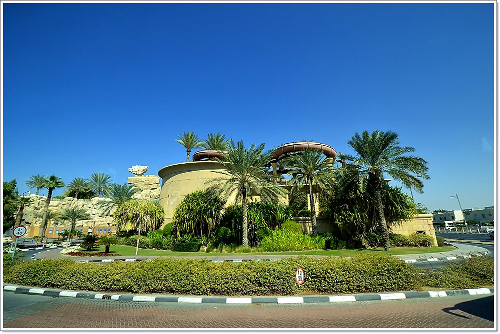 ด้านหน้าของโรงแรมBurj al arab :cheer: