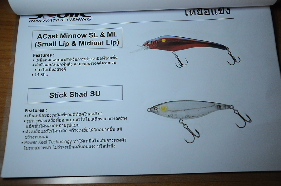 ACast Minnow กับ Stick Shad คร๊าบบบ :grin: :grin: :grin: