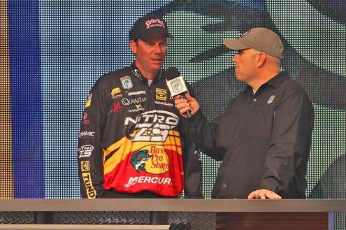 Kevin VanDam, 27th (5, 11-0)

สถานการณ์ไม่ดีเอามากๆ สำหรับความหวังที่จะพิชิดมงกุฎนี้ติดต่อกัน 3 ปี