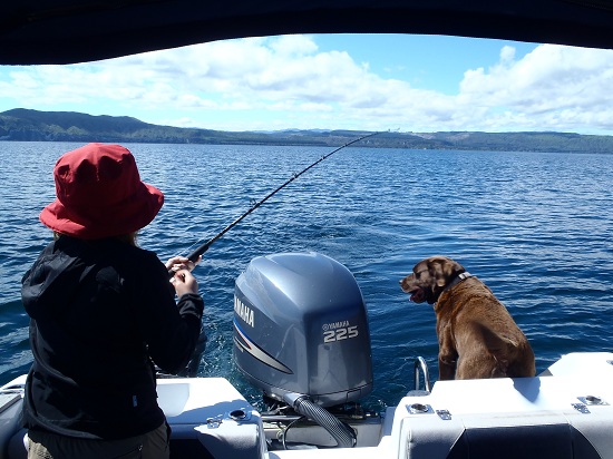 วันต่อมาที่ทะเลสาบLake Taupo :cheer: :cheer: :cheer: :cheer: