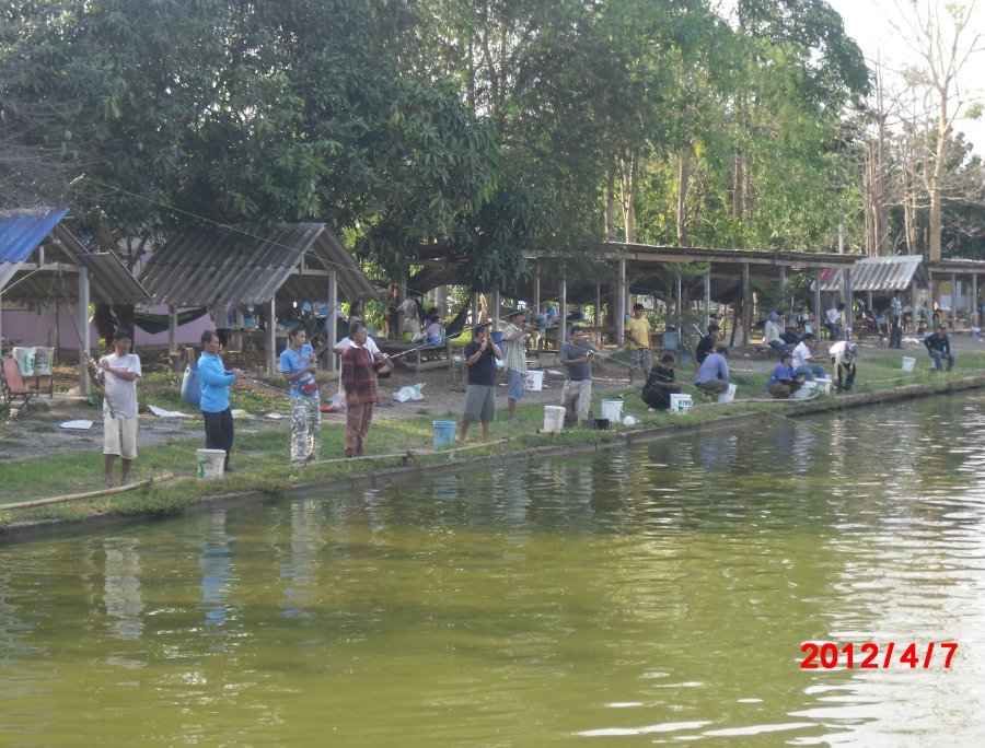 โชว์ภาพรายการที่บ่อพรหมมาสตร์ลพบุรี 