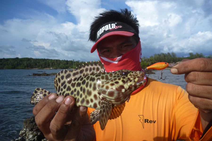  [b]DAY4[/b] มาถึงแล้วก็ลองซักหน่อย         Rapala ULTRA LIGHT SHAD  :grin: