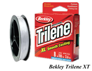 สาย Berkley Trilene XL
* ที่สุดของความนุ่มด้วยขนาดที่เล็กกว่าสายเอ็นทั่วไป (ในขนาดปอนด์ที่เท่ากัน)
