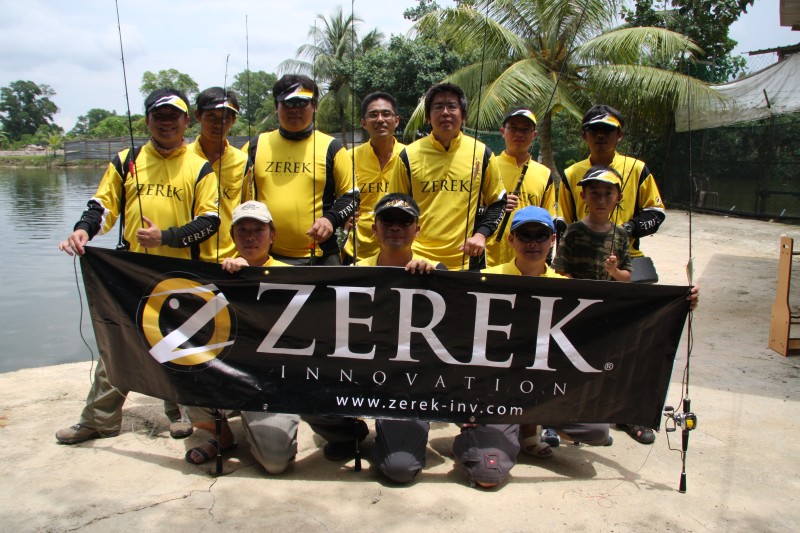 *ทีม Zerek ไปลุยบ่อ GT ที่  Damai มาเลเซีย*