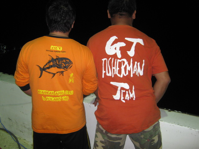 ....ทีมJMT (Jigging Mania Team) ปะทะ GTFT (GT Fisherman Team)....
....ในเกมส์หน้าดิน....
.....อิอิ