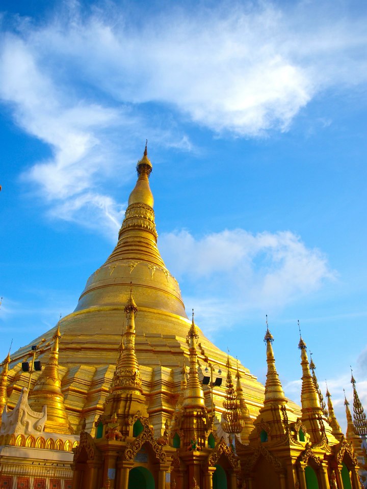 Shwedagon Pagoda in Yangon myanmar