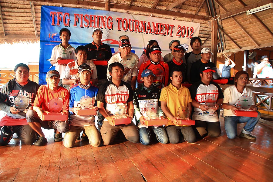  [b] [center] TFG Fishing Tournament 2012 สนาม 1 แก่งก้อ ลำพูน 24-25 มี.ค. 2555 [/center][/b]