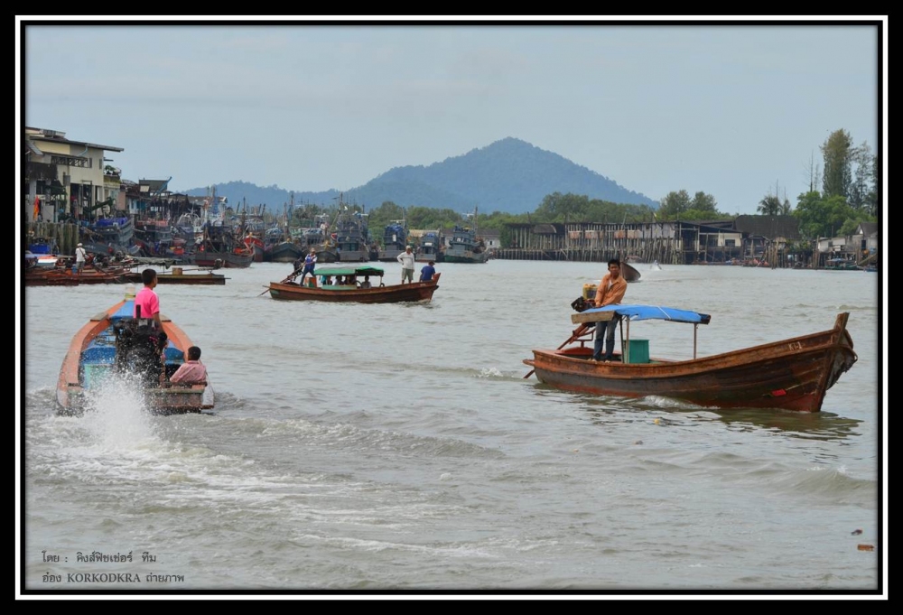 การดำรงชีวิต...ของหลากหลายอาชีพในเมือง ต่างก็มีจุดเด่น เหมือนกับที่นี่ใช้เรือ...ในการดำรงชีพ...มีสาย