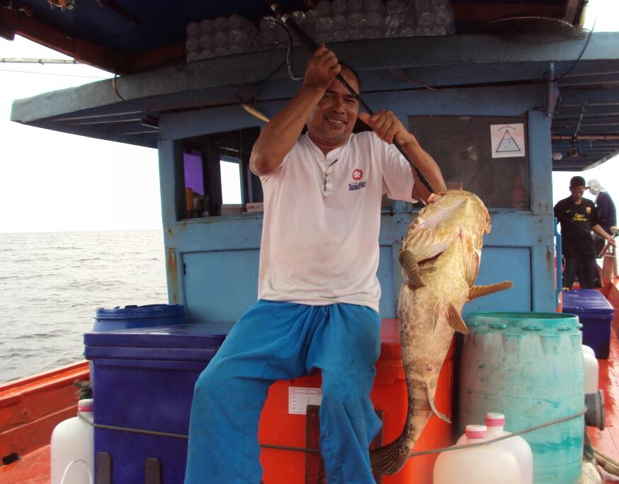 ผลงานพี่หมู เจ้าของปลาแรงยังดีขอลงเหยื่อก่อน :laughing: :grin: