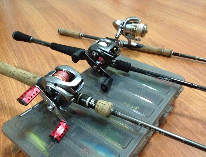 อีกนิด รอกเทพ คู่กับคันเทพ
Shimano Aldebaran Mg 5.8/ คัน Palms Transa
Daiwa Steez 100SHA 7.1/ คัน 