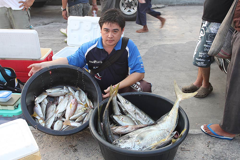 ลากันเลยครับ   ขอขอบคุณ น้าจี มาตาฟิชเชอร์  ที่ให้ผมได้ออกทริปสนุกๆ ทริปนี้      และขอบคุณน้าๆป้าๆเพ