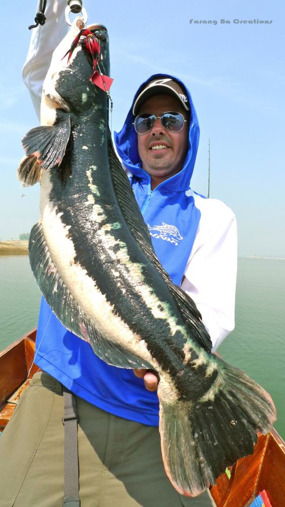 ***Farang Ba vs Giant Snakehead****