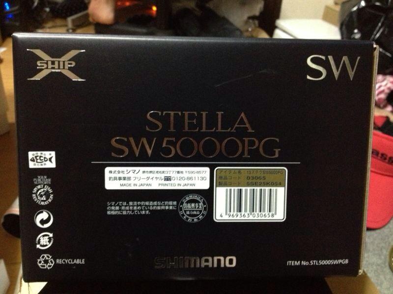 SHIMANO STELLA SW5000PG 2013 JAPAN VERSION!!