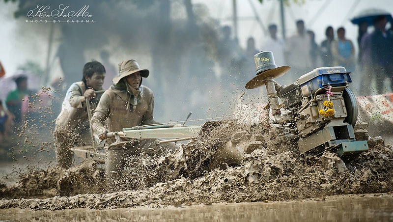 งานแข่งขันรถไถนา อ.โกสัมพีนคร จ.กำแพงเพชร 