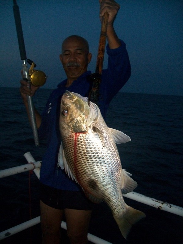 ท้ายเรือไต๋หนวดจัดอังเกยขึ้นมาอีกตัวครับ  :grin: