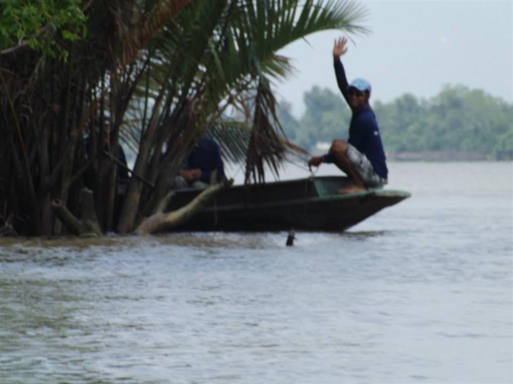 ผมกลายเป็นเด็กเรือโดยปริยาย อยู่หัวเรือต้องผูกเรือตลอด5555