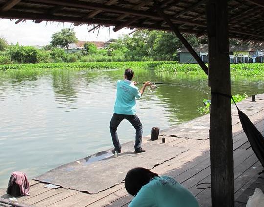 ท่าตีเหยื่อ สุดเทห์ ครับ