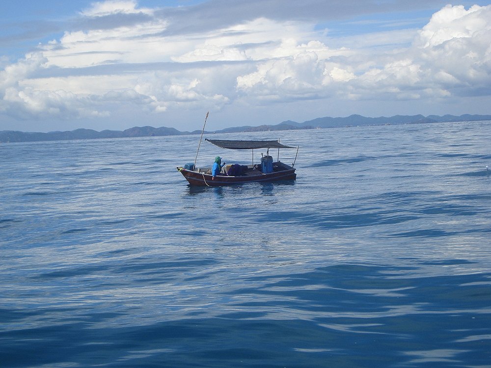 เรือเจ้าถิ่นอยู่แถวนี้แสดงว่ามีตัว