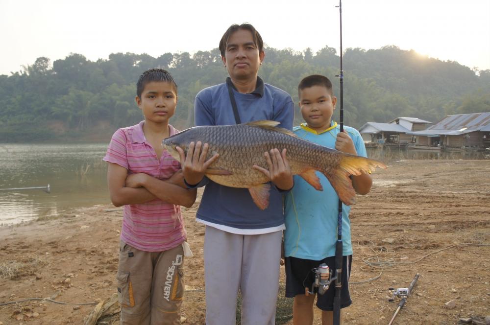 เป็นปลายี่สก ครับตัวนี้เอาไปชั่งได้
 9 kg ครับ