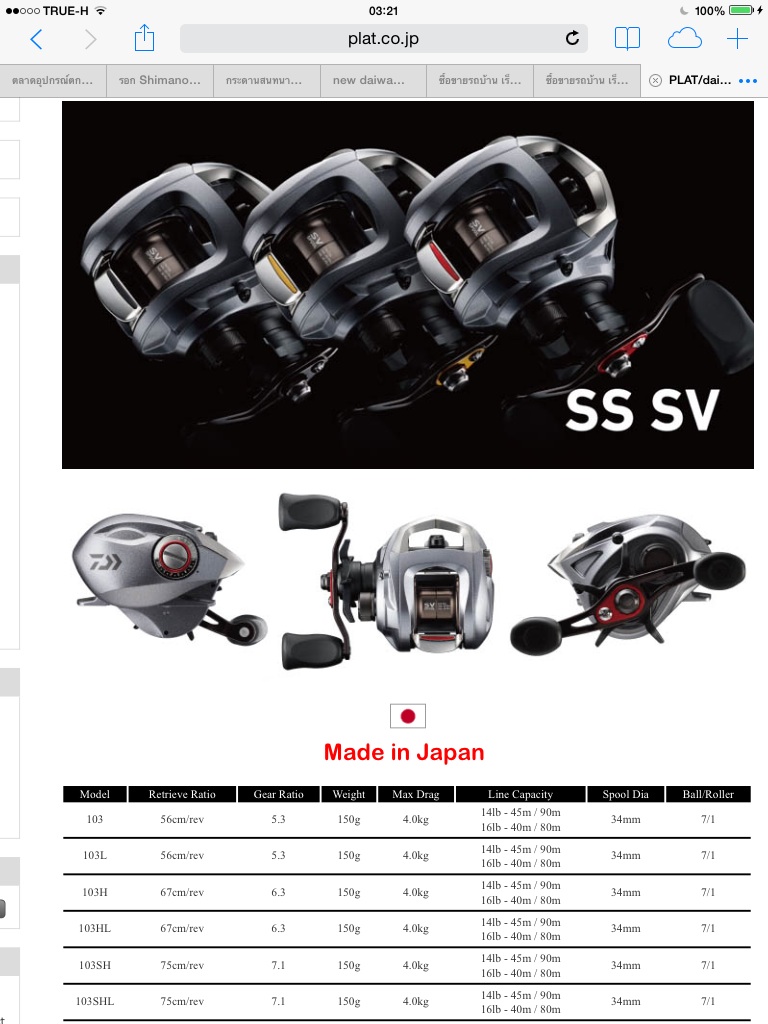 NEW DAIWA BAITCASTING 2014