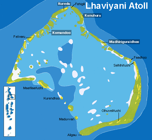 




[b] Lhaviyani Atoll [/b] 


เป้าหมายของเราในทริพนี้  เป็นหมู่เกาะที่อยู่ทางเหนือขึ้นไปข