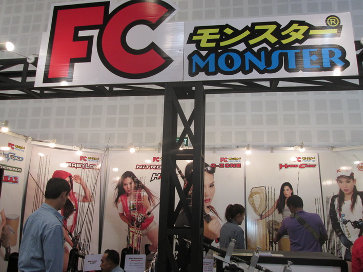 มาถึงบูทของ FC Monster  กันบ้าง คันเบ็ดของ  FC Monster
เป็นที่ยอมรับของนักตกปลาชาวไทยและชาวต่างชาติ