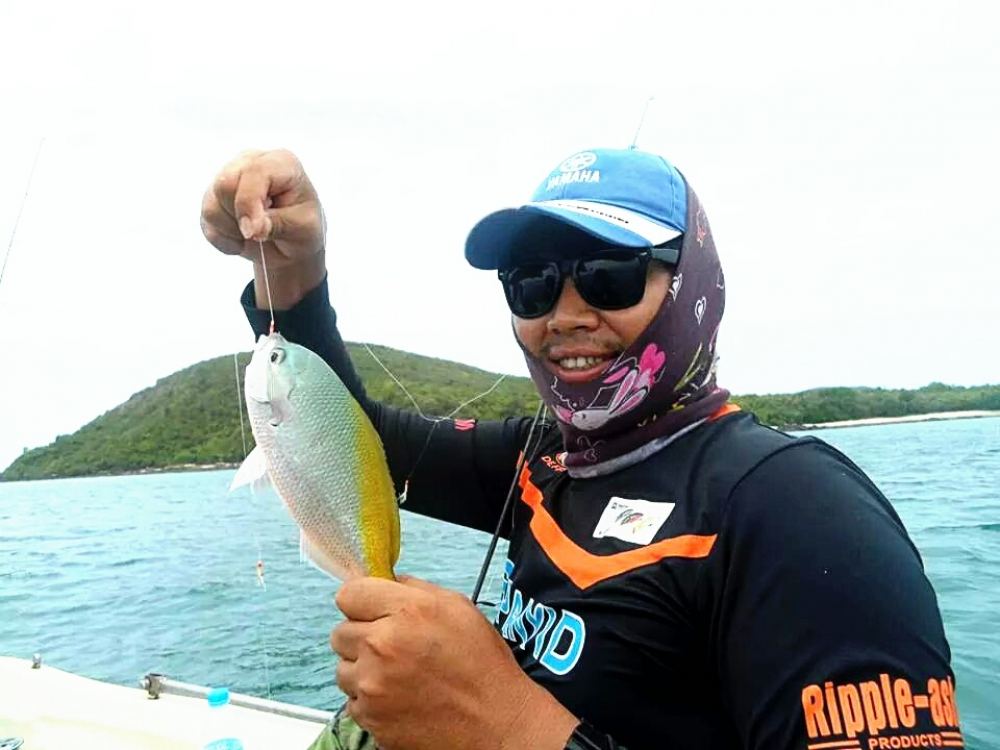 ปลาหางเหลืองเป็นปลาที่สู้เบ็ดสนุก  กดยังกับปลาใหญ่  ลองดูแล้วจะติดใจ :cool: