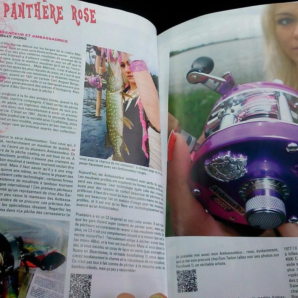และรอกตัวนี้ตอนนี้อยู่ใน french fishing magazine เรียบร้อยครับ :cheer: