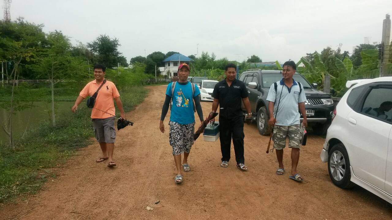 ทีมงาน Kasmsllfish  บุก  Pattaya  Fishing  Park