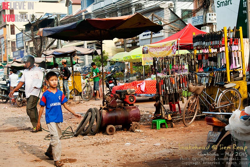 Way of Life at Siem Reap’s morning market #1  :talk: