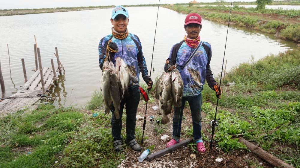 ผลงานทีมงาน ตะวัดเบ็ดครับ 2 คน กินกันไม่ลงจริงๆคู้นี้ คนละ 11 ตัว