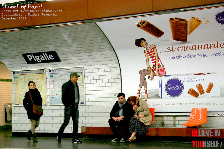 Street of Paris ณ สถานีรถไฟฟ้า ใกล้ๆ กับที่พักของผม #2  :dance: