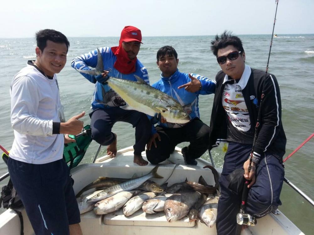 ผลงานรวมทะเลบางแสนชลบุรี #ทีมงาน Monsterfishs. 