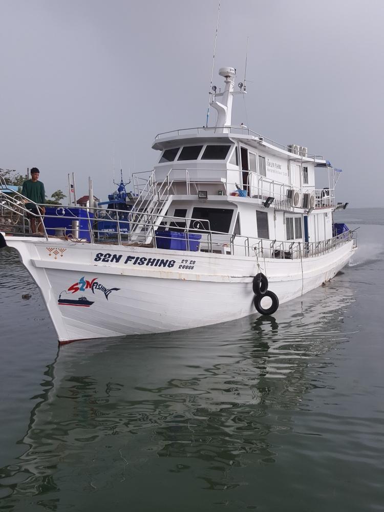 เปิดตัวเรือลำใหม่ที่ชื่อ S2N FISHING...ทริปวันที่ 1-8 พฦศจิกายน 2559