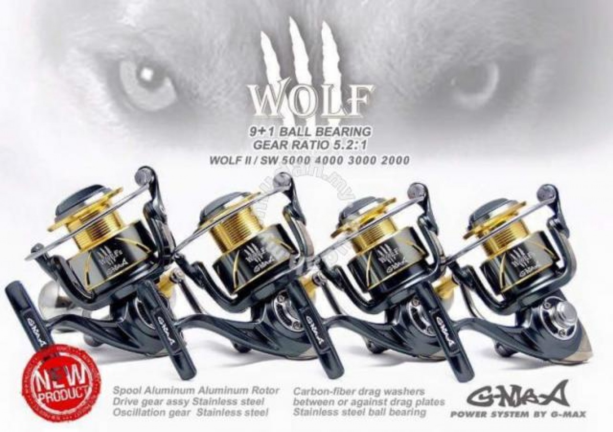 G-max wolf ll vs okuma azores vs ATC Valiant เบอ4000 ตัวไหนน่าเล่นกว่ากันครับ