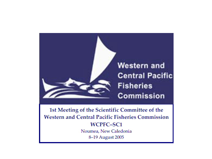 ขออ้างอิงจาก

1st Meeting of the Scientific Committee of the
Western and Central Pacific Fisherie