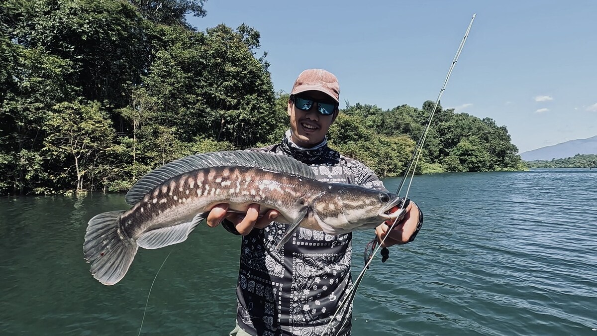 "เขาแหลมฤดูหนาว...ตกปลาท่ามกลางธรรมชาติที่สวยงาม"