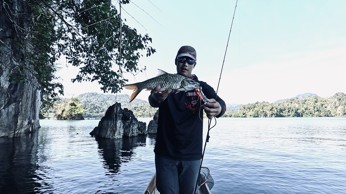 ปลากระสูบหน้าผาแรงดีอย่างเหลือเชื